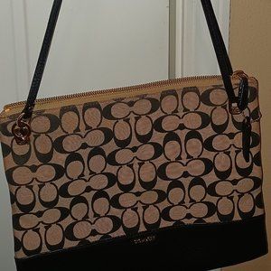 Tan Coach Purse